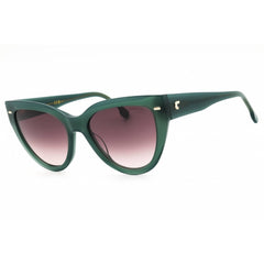 Carrera Women's Sunglasses - Dark Shinny Green Plastic Cat Eye Frame | 3017/S 1ED HA