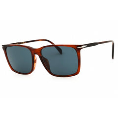 David Beckham Men's Sunglasses - Brown Horn Plastic Rectangular | DB 1145/G/S 0EX4 KU
