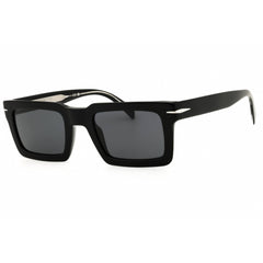 David Beckham Men's Sunglasses - Black Acetate Rectangular Frame | DB 7126/S 0807 IR
