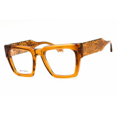 Etro Women's Eyeglasses - Amber Gold Plastic Rectangular Full Rim Frame | 0019 0ETV 00