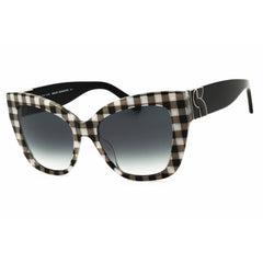 Kate Spade Women's Sunglasses - White/Black Plastic Cat Eye Frame | BEXLEY/G/S 0S37 9O