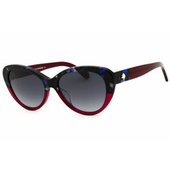 Kate Spade Women's Sunglasses - Blue Havana/Burgundy Plastic Frame | KS JOSI/S 0HMW 9O