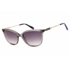 Nine West Women's Sunglasses - Crystal Grey Acetate Oval Full Rim Frame | NW661S 014