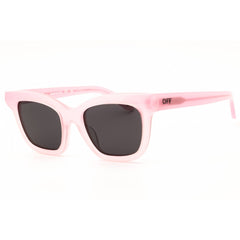Off White Unisex Sunglasses - Pink Acetate Cat Eye | LINCOLN OERI143S25PLA0013007