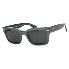 Off White Unisex Sunglasses - Satin Silver Acetate Rectangular Frame | MIDLAND 7207