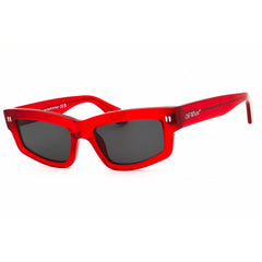 Off White Women's Sunglasses - Red Acetate Cat Eye Shape Full Rim Frame | MIRAMAR 2507