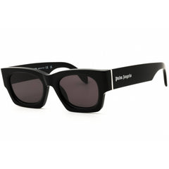 Palm Angels Unisex Sunglasses - Black Acetate Rectangular Full Rim Frame | BODIE 1007