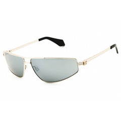 Palm Angels Unisex Sunglasses - Silver Metal Rectangular Full Rim Frame | CLAVEY 7272