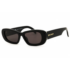 Palm Angels Women's Sunglasses - Black Acetate Oval Frame | DANA PERI107S25PLA0011007