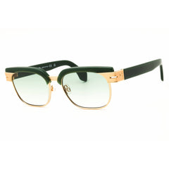 Palm Angels Unisex Sunglasses - Dark Green Acetate Rectangular Frame | FORTUNA 5554