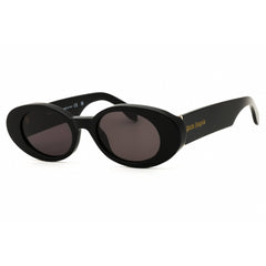 Palm Angels Women's Sunglasses - Black Acetate Oval Shape Full Rim Frame | GILROY 1007