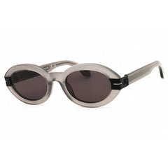 Palm Angels Unisex Sunglasses - Transparent Grey Acetate Oval Full Rim | HARMONY 0907