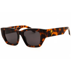 Palm Angels Women's Sunglasses - Havana Acetate Cat Eye Full Rim Frame | HINKLEY 6007