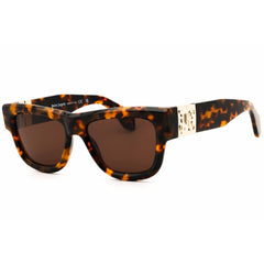 Palm Angels Unisex Sunglasses - Havana Acetate Rectangular Full Rim | MERRILL 6061