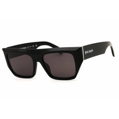 Palm Angels Unisex Sunglasses - Black Acetate Rectangular Full Rim Frame | NILAND 1007
