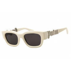 Palm Angels Unisex Sunglasses - White Acetate Rectangular Full Rim Frame | POSEY 0107