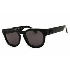 Palm Angels Unisex Sunglasses - Matte Black Acetate Round Full Rim | RIVERSIDE 1207