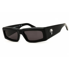 Palm Angels Unisex Sunglasses - Black Acetate Rectangular Full Rim Frame | YREKA 1007