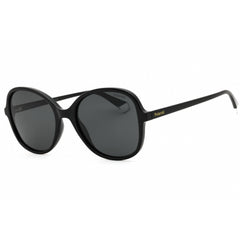 Polaroid Core Women's Sunglasses - Black Acetate Oval Full Rim | PLD 4136/S 0807 M9