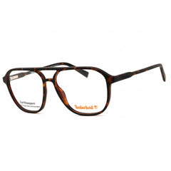 Timberland Men's Eyeglasses - Dark Havana Injected Propionate Aviator | TB50067 052