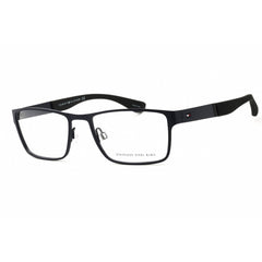 Tommy Hilfiger Men's Eyeglasses - Blue Metal Rectangular Full Rim | Th 1543 0PJP 00