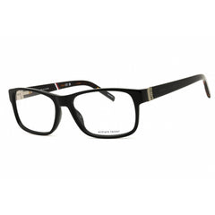 Tommy Hilfiger Men's Eyeglasses - Black Acetate Rectangular Full Rim | TH 1818 0807 00