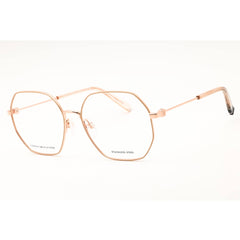 Tommy Hilfiger Women's Eyeglasses - Gold Metal Round Full Rim Frame | TH 2097 084E 00