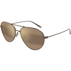 Maui Jim Unisex Sunglasses - Brown Titanium Aviator Full Rim Frame | MJ0885S-003 58