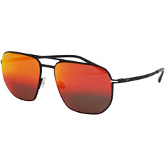 Maui Jim Unisex Sunglasses - Sharks Cove Matte Black Metal Frame | MJ0605S-004 55