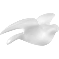 Daum Decorative Sculpture - Paloma Delicate Finish White Crystal Dove Bird | 05549