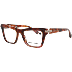 Longchamp Women's Eyeglasses - Rose Havana Cat Eye Full Rim Frame | LO2766-N-690-53