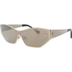 Versace Women's Sunglasses - Pale Gold Metal Shield Full Rim Frame | 0VE2205-12525A67