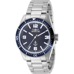 Invicta Men's Watch - Ocean Voyage Quartz Blue Dial Silver Steel Bracelet | 50018