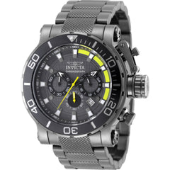 Invicta Men's Watch - Coalition Forces Chrono Grey Dial Gunmetal Bracelet | 50228