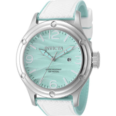 Invicta Men's Watch - Pro Diver Quartz Tiffany Blue Dial Silicone Strap Date | 50307