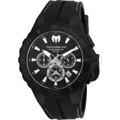 Technomarine Men's Watch - Cruise Medusa Chronograph Black Dial Strap | TM-115081