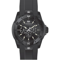 Technomarine Men's Watch - UF6 Quartz Black Dial Silicone Strap Day-Date | TM-625001