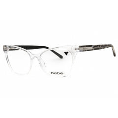 Bebe Women's Eyeglasses - Crystal Acetate Cat Eye Shape Full Rim Frame | BB5210 970