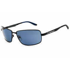 BMW Men's Sunglasses - Matte Black Metal Rectangular Shape Full Rim Frame | BS0016 02M