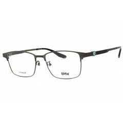 BMW Men's Eyeglasses - Matte Dark Ruthenium Rectangular Full Rim Frame | BW5053-H 013