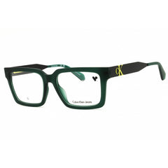 Calvin Klein Jeans Unisex Eyeglasses - Green Rectangular Full Rim Frame | CKJ23619 300
