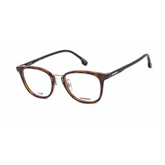 Carrera Men's Eyeglasses - Dark Havana Plastic Round Full Rim Frame | 178/F 0086 00