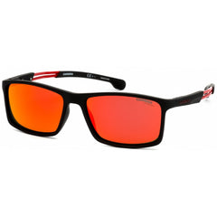 Carrera Men's Sunglasses - Black/Red Sport Wraparound Full Rim Frame | 4016/S 0BLX UZ