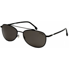 Carrera Men's Sunglasses - Matte Black Metal Oval Shape Full Rim Frame | 224/S 0003 M9