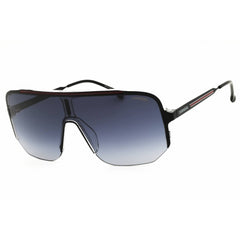 Carrera Men's Sunglasses - Black/Red Plastic Shield Half Rim Frame | 1060/S 0OIT 9O