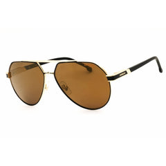 Carrera Men's Sunglasses - Matte Black/Gold Aviator Full Rim Frame | 1067/S 0I46 YL
