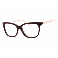 Draper James Women's Eyeglasses - Merlot Rectangular Shape Full Rim Frame | DJ5002 604