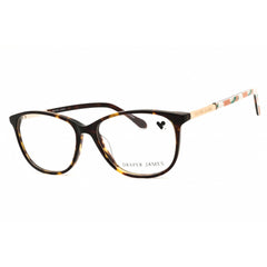 Draper James Women's Eyeglasses - Tortoise Acetate Full Rim Frame, 56mm | DJ5027 215