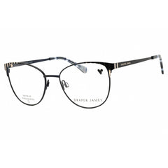 Draper James Women's Eyeglasses - Navy Metal Oval Shape Full Rim Frame | DJ5051 414
