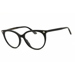 Gucci Women's Eyeglasses - Black Acetate Round Shape Full Rim Frame | GG0093O 001